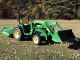 2008 Jd 3520 4wd With Mx - 5 Mower Tractors photo 3