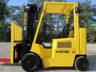 2006 Hyster S80xm - Bcs Forklift Lift Truck Hilo Fork,  8,  000lb Yale photo