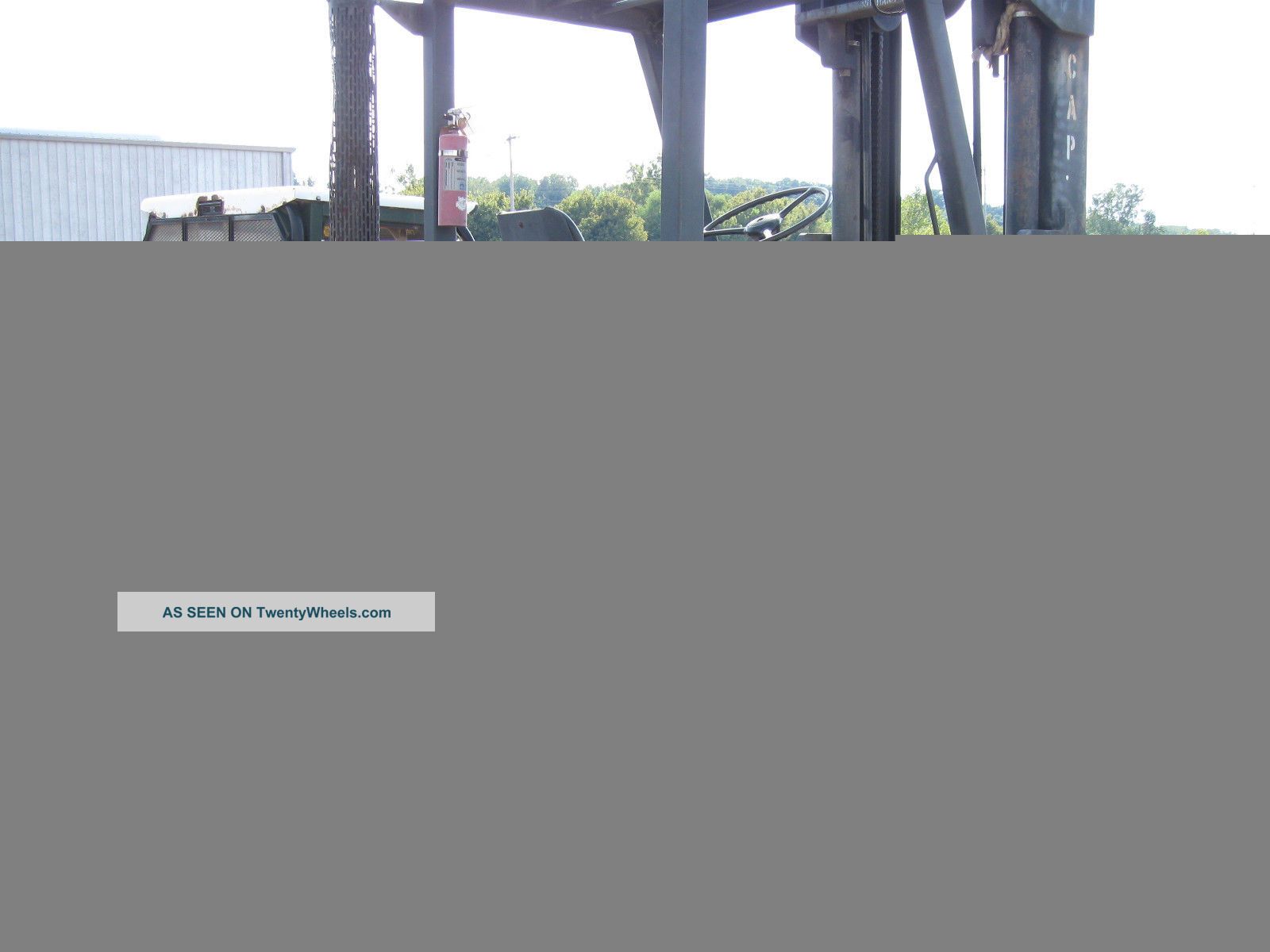 Forklift 15,  000 Lbs Diesel Pneumatic 2100 Hours Reduced $4k Forklifts photo