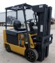 Caterpillar Model E6000 (2009) 6000 Lbs Capacity Great 4 Wheel Electric Forklift Forklifts photo 2