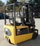 Caterpillar Model Ep16kt (2002) 3000lbs Capacity Great 3 Wheel Electric Forklift Forklifts photo 1