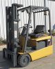 Caterpillar Model Ep16kt (2002) 3000lbs Capacity Great 3 Wheel Electric Forklift Forklifts photo 2