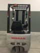 08 ' Nissan Platinum Forktruck.  3,  000lb.  Side Shifter.  Battery+charger Included. Forklifts photo 3