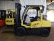 2007 Hyster H80ft 8000lb Pneumatic Lift Truck Fingertip Controls Partial Cab Forklifts photo 3