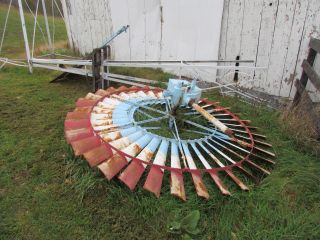 Heller - Aller Model 8 Windmill W Baker Run - In - Oil Motor 8 ' Fan & 30 ' Tower photo