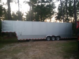 2013 Enclosed 38 Ft.  Two Car Trailer photo