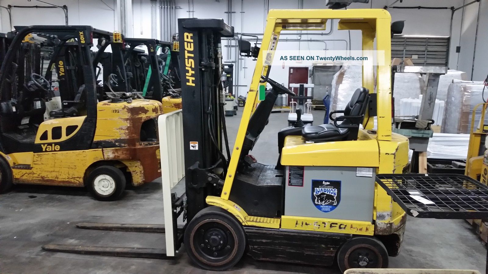Hyster 36 Volt Electric Forklift,  5000 Lb.  Capacity Model E50xm2 - 27 Forklifts photo