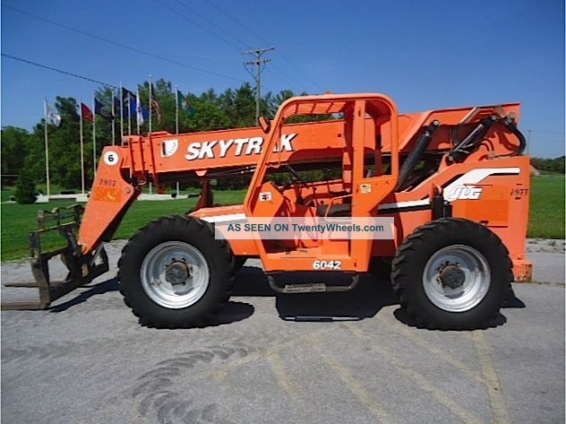 2007 Skytrak 6042 Telescopic Forklift Telehandler Jlg Lull Reach Fork Forklifts photo
