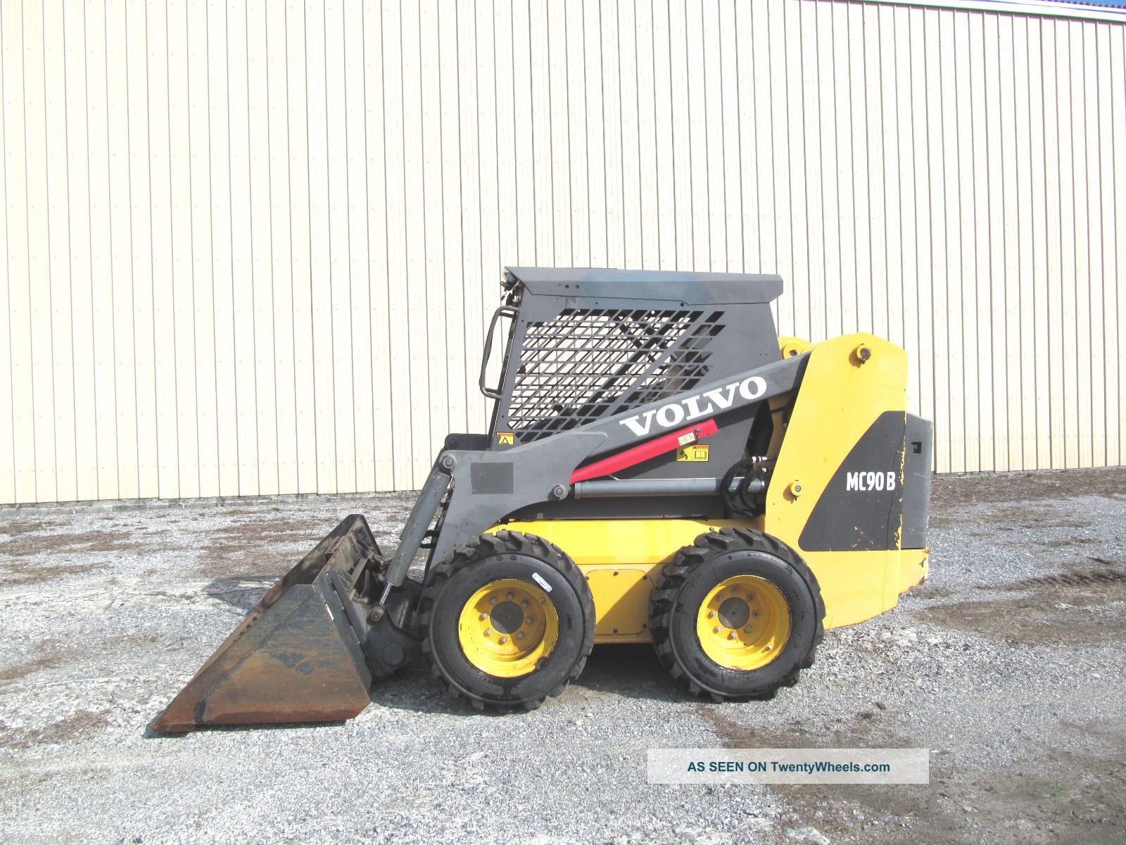 2007 Volvo Mc90b Skid Steer,  901 Hours,  Foam Filled Tires,  Bobcat Gehl Takeuchi Skid Steer Loaders photo