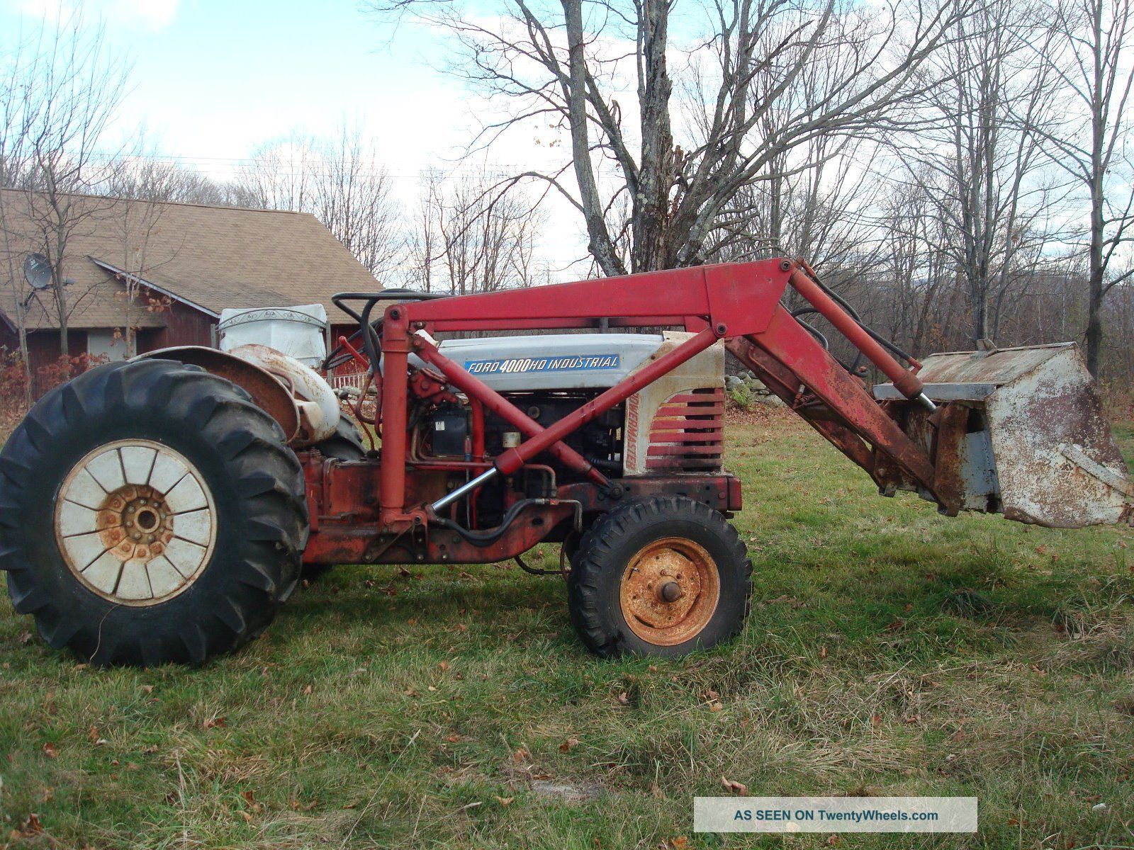 1962 Ford 4000 industrial tractor