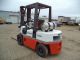 Nissan Model Ph02a25v,  5,  000,  5000 Solid Pneumatic Tired Forklift Forklifts photo 1