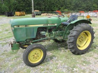 1980 John Deere 850 Tractor,  2wd,  3766 Hours,  Great Running,  Just Serviced photo