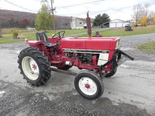 International 284 Compact Tractor 540 Pto 3 Point Hitch Meyer Snow Plow Hitch photo