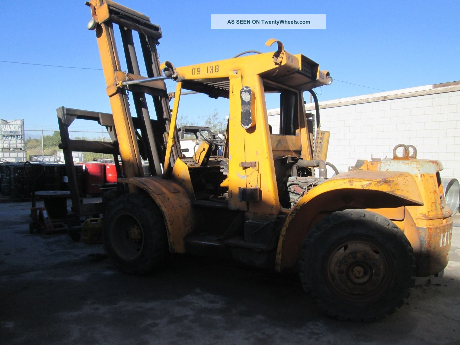 Hyster Diesel Forklift 1 Model H - 200 S C7p1882y Hours: 7020 Forklifts photo
