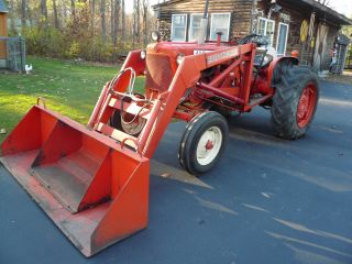 1957 Allis Chalmers Tractor D - 14 Wide Front End Working Farm Tractor Strong photo