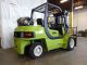 2002 Clark Cmp50sl 11000lb Dual Drive Pneumatic Lift Truck Hi Lo Forklifts photo 6