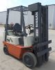 Nissan Model Cpj02a20pv (2001) 4000lbs Capacity Great Lpg Cushion Tire Forklift Forklifts photo 2