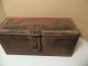 Old Embossed Fordson Tractor Tool Box,  Heavy Gauge Iron Antique & Vintage Farm Equip photo 1