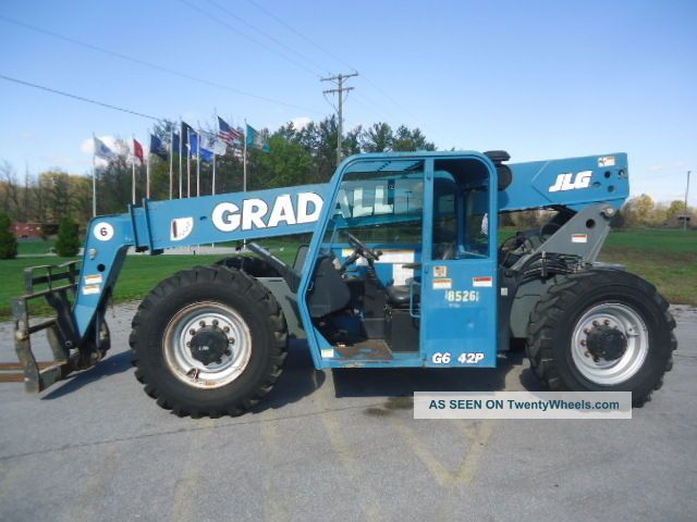 2008 Gradall G6 - 42p 6,  600 Lb Telescopic Forklift Telehandler Forklifts photo