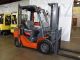 2014 Viper Fd25 5000lb Pneumatic Lift Truck 48 