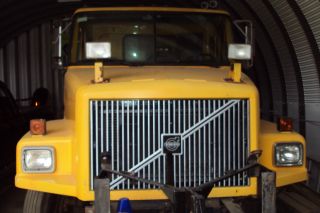 1995 Volvo Dump Truck With Plow photo