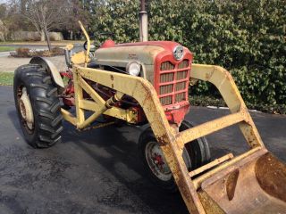 1955 Ford 900 Row Crop Tractor With 3 Point And Pto photo
