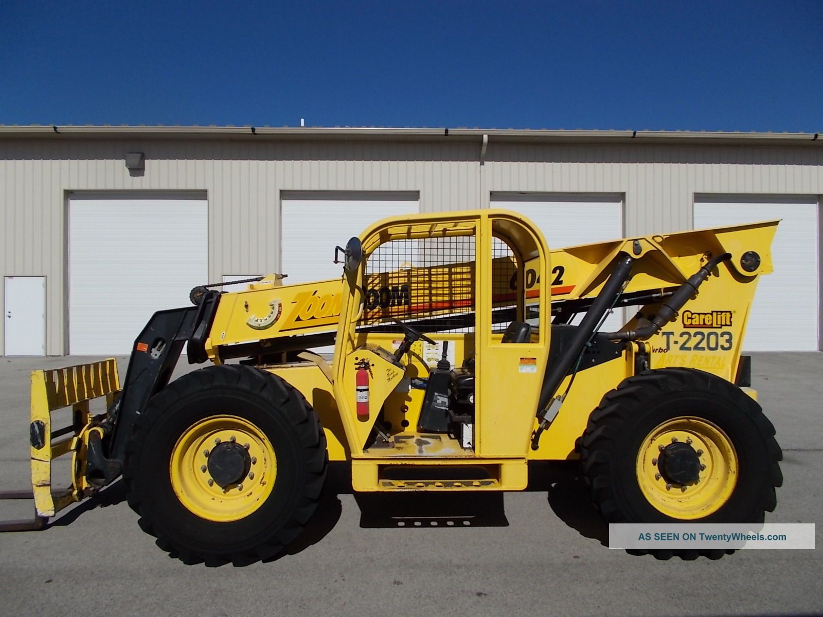 2006 Carelift Zoom Boom Zb6042 6k Telehandler Telescopic Forklift Reach Skyjack Forklifts photo