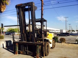 1998 Hyster Forklift 24,  000lbs Cap,  Propane,  H210xl Auto Paint photo