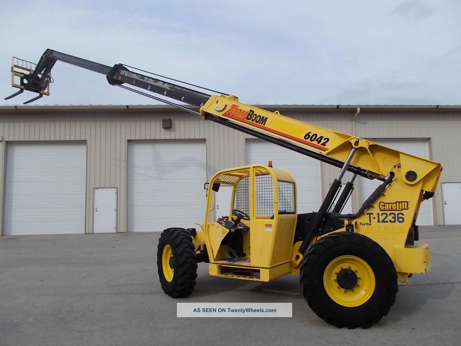 2006 Carelift Zoom Boom Zb6042 6k Telehandler Telescopic Forklift Reach