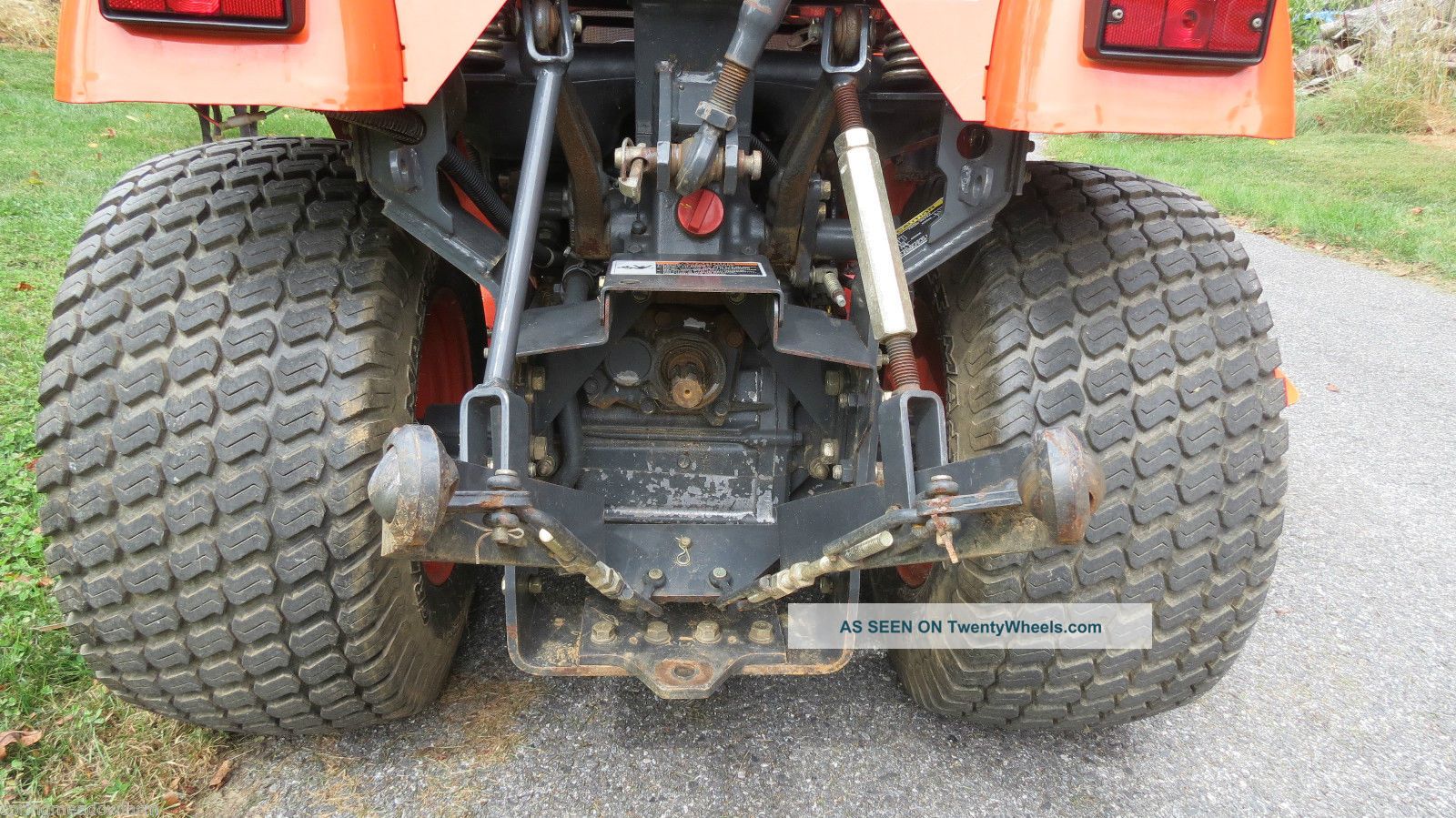 2004 Kubota Bx2230 4x4 Compact Tractor W/ Loader Belly Mower Hydro 647 Hour...