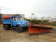 1997 Ford F800 Dump Truck With Plow And Spreader Dump Trucks photo 9