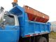 1997 Ford F800 Dump Truck With Plow And Spreader Dump Trucks photo 16