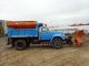 1997 Ford F800 Dump Truck With Plow And Spreader Dump Trucks photo 2