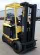 Hyster Model E55z - 33 (2008) 5500lbs Capacity Great 4 Wheel Electric Forklift Forklifts photo 2