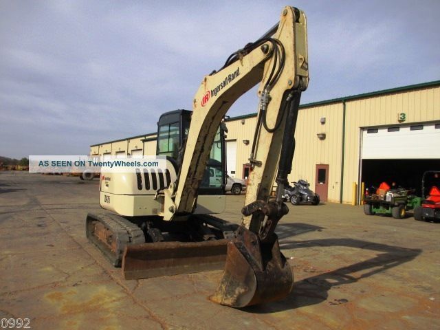 2006 Ingersoll - Rand Zx75 Hydraulic Excavator,  Full Cab,  Front Blade, Excavators photo