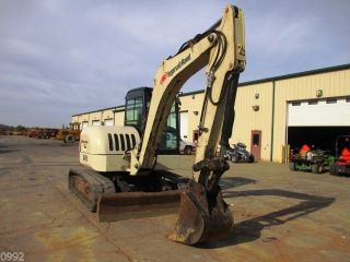 2006 Ingersoll - Rand Zx75 Hydraulic Excavator,  Full Cab,  Front Blade, photo