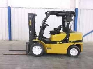Yale Turbo Diesel Forklift,  2009,  Gdp080vxncsf086, photo