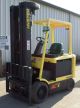 Hyster Model E60z - 33 (2005) 6000lbs Capacity Great 4 Wheel Electric Forklift Forklifts photo 1