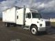 2000 Freightliner Fl70 Van Body Truck Sleeper Delivery / Cargo Vans photo 2
