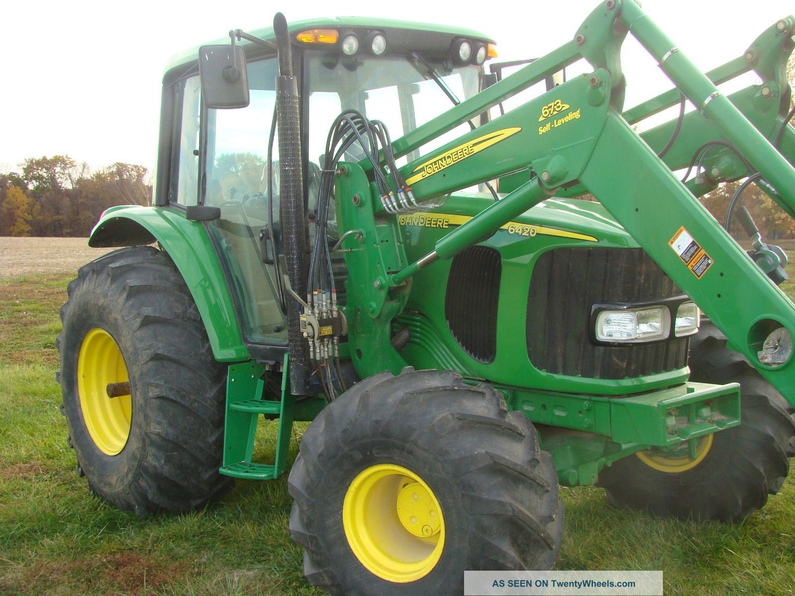 John Deere 6420 Mfwd, 105 Hp, Cab With Heat And Air 5000 Hours John Deere 6420 Mfwd, 105 Hp, Cab With Heat And Air 5000 Hours