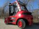 Linde H80 Forklift Lift Truck Hilo Fork,  Dual Pneumatic 17,  500lb Cat Toyota Forklifts photo 2