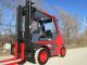 Linde H80 Forklift Lift Truck Hilo Fork,  Dual Pneumatic 17,  500lb Cat Toyota Forklifts photo 4