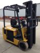 Caterpillar Model Ep18kt (2000) 3500lbs Capacity Great 3 Wheel Electric Forklift Forklifts photo 2