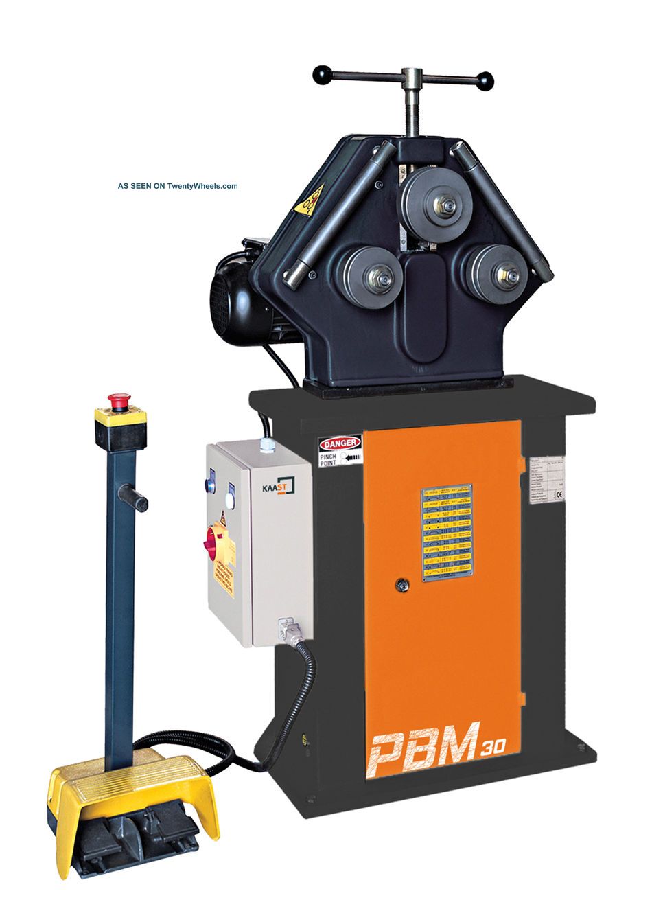 Kaast Pbm 30 Profile / Angle / Ring Roll.  With Full Metal Bending Machines photo