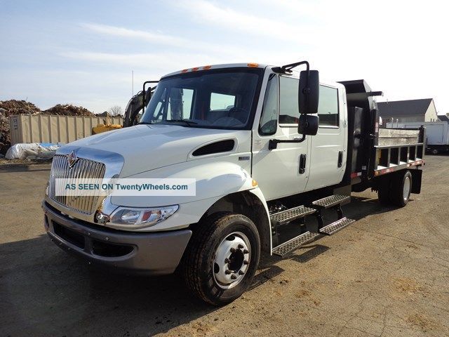 2012 International Durastar Crew Cab 12 ' Steel Dump Truck Turbo Diese Dump Trucks photo