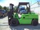 Diesel Powered Clark Model C500 - Hy80d,  8,  000,  8000 Pneumatic Tired Forklift Forklifts photo 5