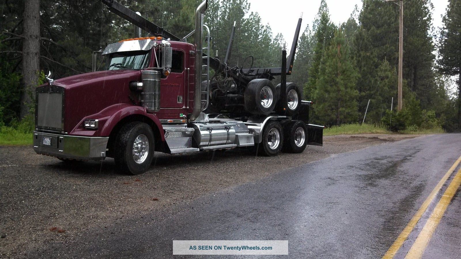 2002 Kenworth T800 Daycab Semi Trucks photo
