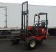 Moffett M5000 Truck Mounted Piggy Back Forklift Diesel + Video Forklifts photo 1