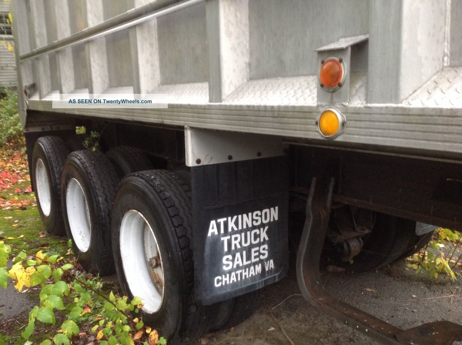 East 34 ' Tri Axle Aluminum Dump Trailer Dump Body All Aluminum
