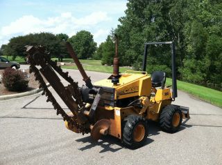1998 Case 360 Trencher W/four - Way Back - Fill Blade - Only 740 Hours photo